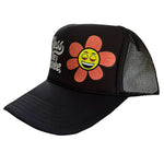 Black Roll Your Flowers Hat